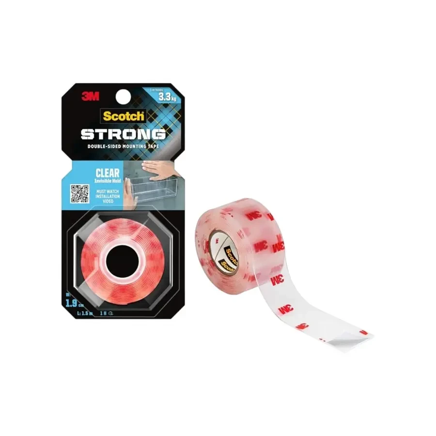 3M Scotch Invisible Hold Double Sided Tape (19.5 cm x 1.5 m)